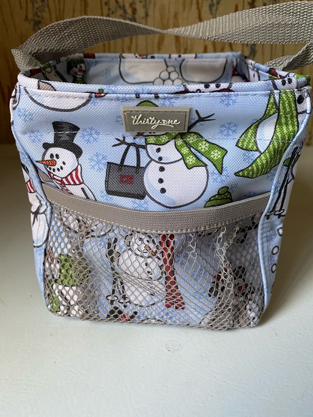 Thirty-One Little Carry All Caddy Snow Daze
